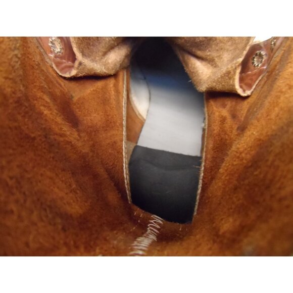 Thorogood Men's 8" Plain Toe Wedge Boots *Made in USA* 814-4364 Tobacco Size 12D - Picture 7 of 8